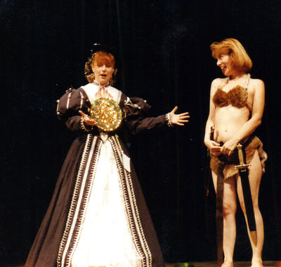 Siobhan ni Diarmaid and Diane de Lyon (as Cupcake Jailbait)