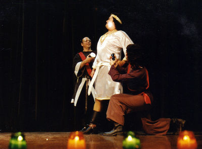 William Schuyler, Jared Alexandre Blaydeaux (as Duke Paragon the Virtuous), and Eichling von Amrum