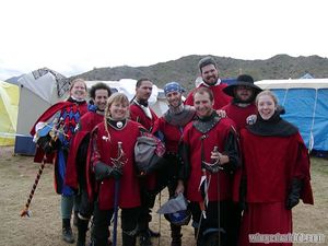 Dragoons at their first appearance, Estrella 2003