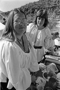 At Alison and Amy of Oak Glen at Burro Creek II 1979