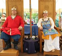 Their Majesties At Queen's Champion Tournament