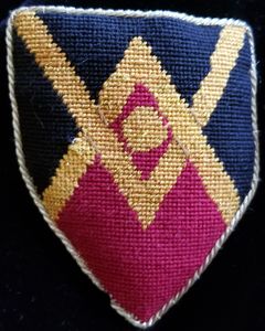 Thorvald Olafson the Swordmaker Per chevron sable and gules, between a chevron and a chevron inverted interlaced a roundel Or Master Thorvald was laureled by TRM Alaric II & Carynsa on November 15, AS XXXVIII (2003).