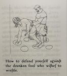How to wrestle with a drunken fool