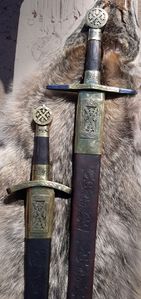 Sir Waldt's Sword and Dagger made by Zsoltan Kovacs