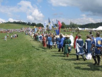 Caidan Procession to the Opening Ceremonies Stage
