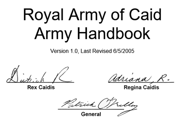 Royal Army of Caid Handbook - Title.jpg