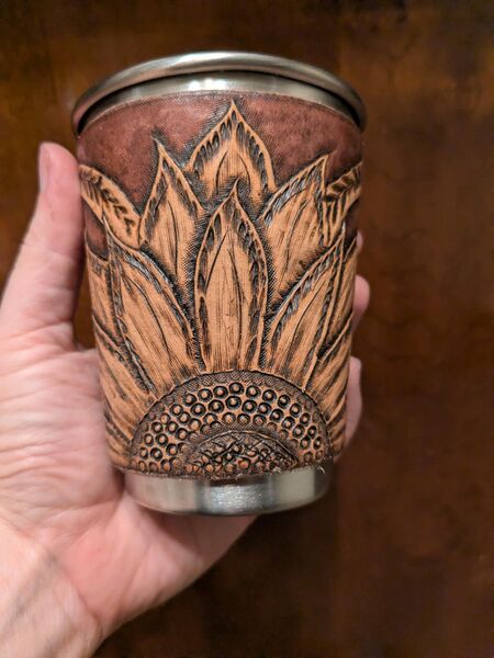 File:Brown antique sunflower cup sleeve.jpg
