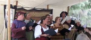 Performance at Great Western War in the Open Arms Bardic Hall 2015