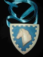 Academy of Equestrian Arts medallion made by Baroness Emerald]]
