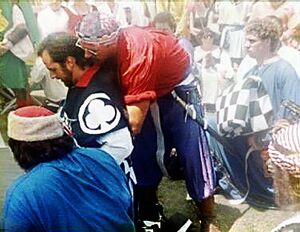 Joseph of Silver Oak Knighting 1990.jpg