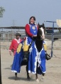 Kolfinna at her Queen's Champion Equestrian.
