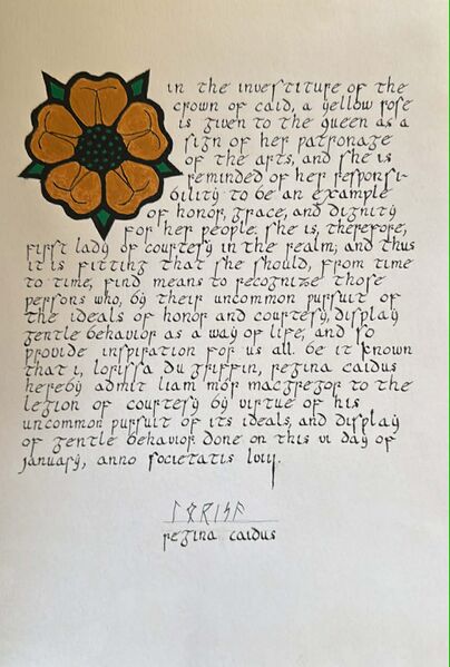 File:Liam-mór-MacGregor Legion-Of-Courtesy Scroll By Fiachra-An-Doire.jpg