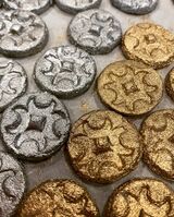 A hoard of gold and silver coins for Yule.