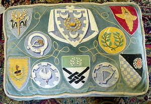 The Sovereign's Pillow after twenty years of hard use.