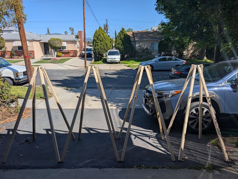 File:Portable archery targets for Caid archery open 3.2025.jpg
