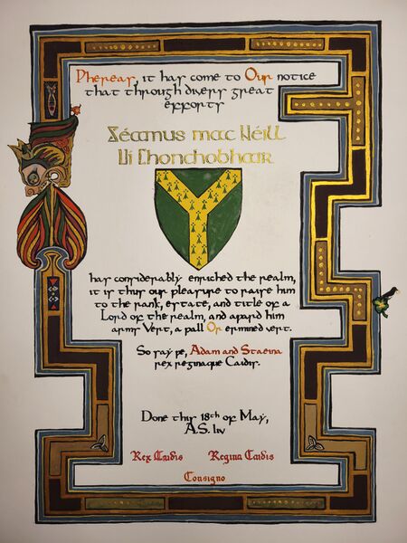 File:Seamus-mac-Neill-Ui-Chonchobhair AoA Scroll By Fyvie-Ohe.jpg